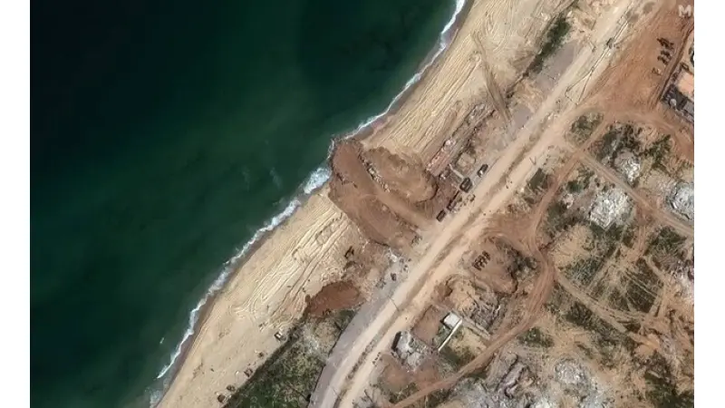 היום ה-209 למלחמה | הרמטכ"ל בהתייחסות מיוחדת|צילום: Maxar Technologies