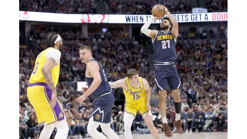 לברון ג'יימס עצבני אחרי ההפסד לדנבר נאגטס