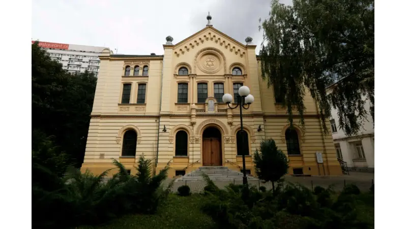 בית הכנסת נוז'יק בוורשה. צילום: Miriam Alster/FLASH90