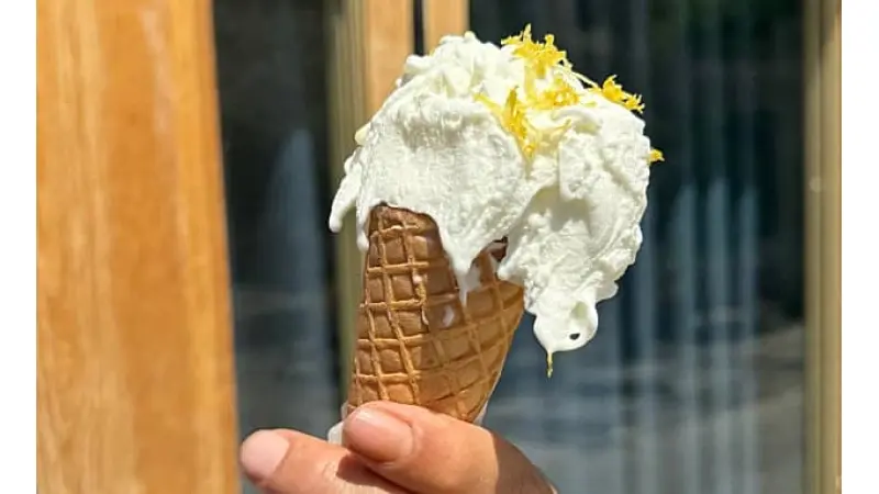 טעמים נקיים שעושים שקט טעים בפה. גלידה בקסטה | צילום: באדיבות המקום