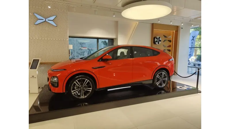 הרכב החשמלי XPENG G6. צילום: ג׳ירפה